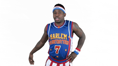 See Ya Goodbye GIF by Harlem Globetrotters - Find & Share on GIPHY