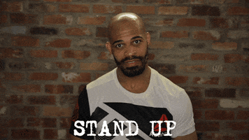 stand up ufc GIF