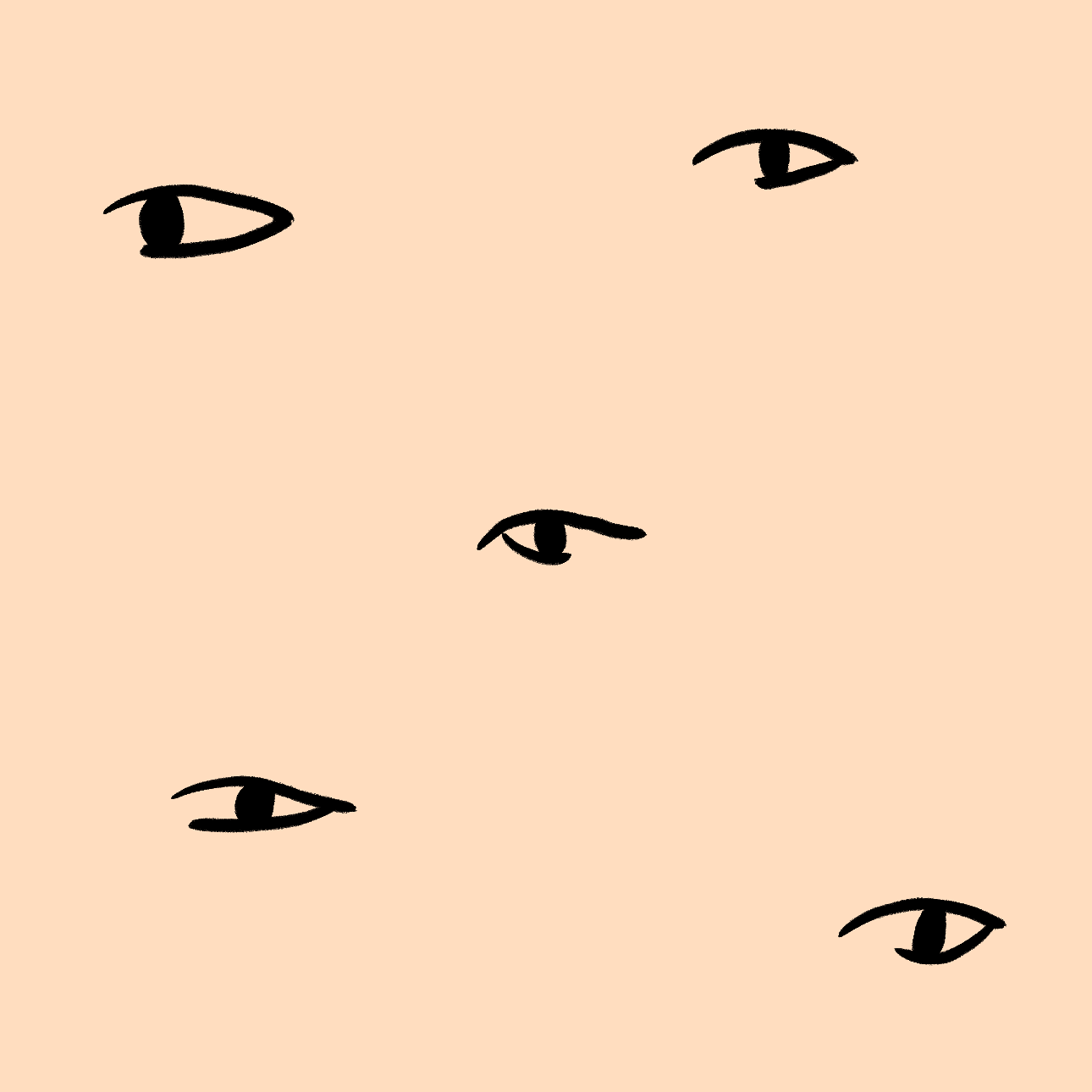 ameliagiller loop eyes blink pattern GIF