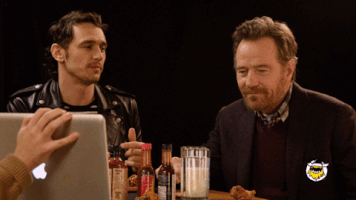 james franco hot ones GIF by First We Feast: Hot Ones