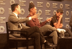 aziz ansari lol GIF by The Paley Center for Media