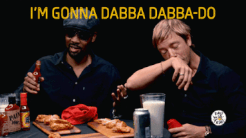 paul banks hot ones GIF by First We Feast: Hot Ones