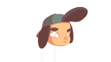 hatemR head turn animation GIF