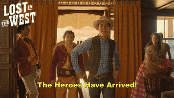 Lost In The West Heroes GIF by Nickelodeon