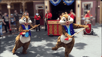 disney characters chip and dale GIF by Disney Parks