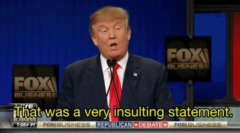 insulting donald trump GIF