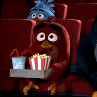 Movie Popcorn GIF by Angry Birds
