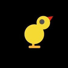 Little Bird Chicken GIF