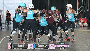 Sigourney_Cleaver roller derby qcrg GIF