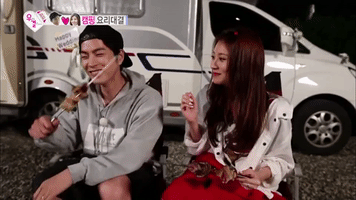 We Got Married Laughing GIF