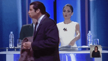 ronaldancajimabernal debate travolta elecciones toledo GIF