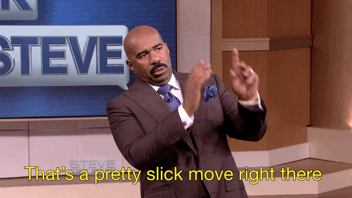 Pointing Slick Move GIF by Steve Harvey TV
