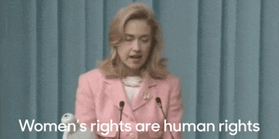 Human Rights Woman GIF by Hillary Clinton
