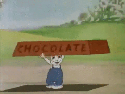 Easter Bunny Chocolate GIF