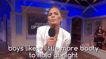chrissy teigen singing GIF by The Meredith Vieira Show