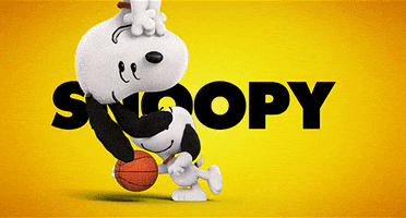 peanutsmovie basketball snoopy peanuts movie peanuts gang GIF