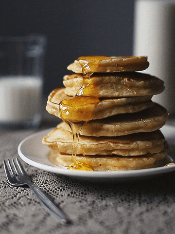 Pancake GIF by Daria Khoroshavina