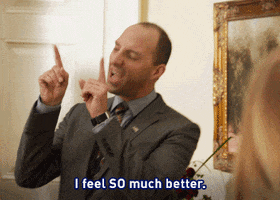 i feel so much better tony hale GIF by Veep HBO