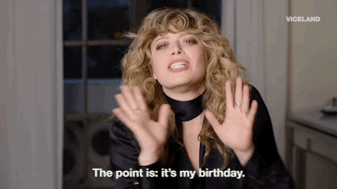 The Point Is Its My Birthday GIF by Party Legends - Find & Share on GIPHY