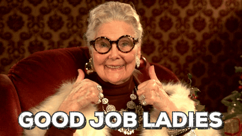 Good-job-ladies GIFs - Get the best GIF on GIPHY