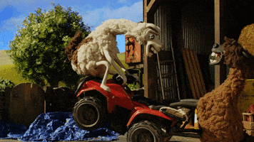 see saw animation GIF by Shaun the Sheep