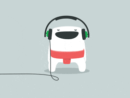 kzp dance techno rave headphones GIF