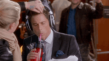 Fox Tv Drinking GIF by The Grinder