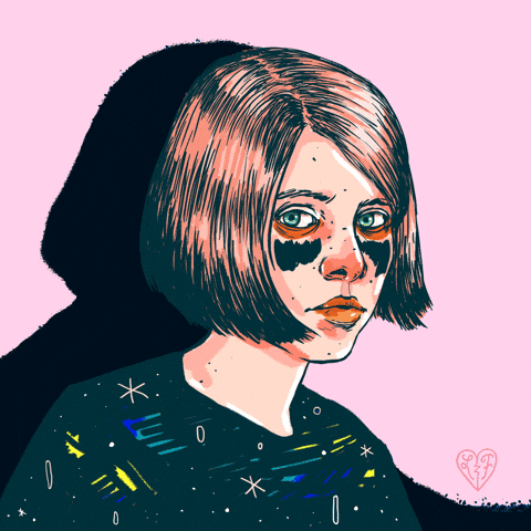 stars smile GIF by Livia Falcaru