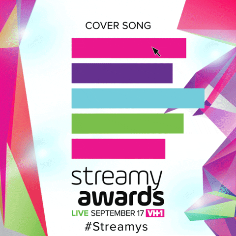 streamys coversong GIF by The Streamy Awards