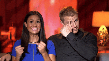 Excited The Bachelor GIF by WE tv