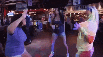 friends dancing GIF by Party Down South