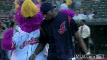 celebrity cle GIF by MLB