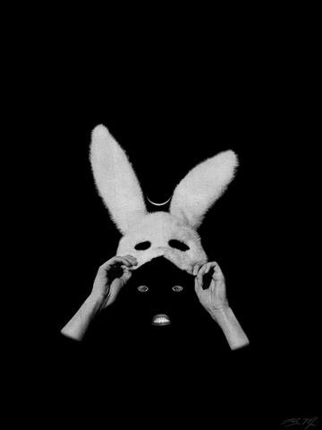 black and white art GIF by Brandon Muir