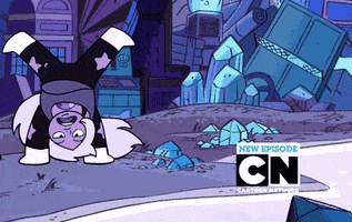 fari steven universe rolling amethyst GIF