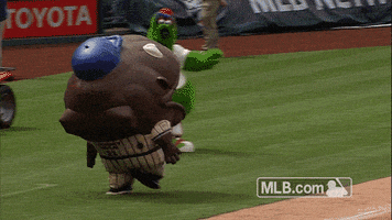 mascot regularseason GIF by MLB