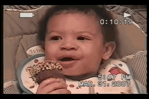baby laughing gif by america's funniest home videos - find & share on giphy