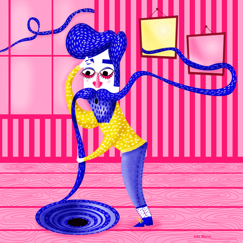 inesmarco_ graphic design vector Movember vector art GIF