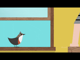 dipjar bird idea tip lightbulb GIF