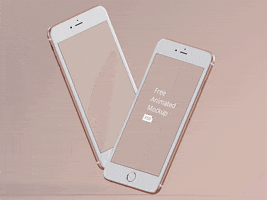 ruslanlatypov iphone psd mockup GIF
