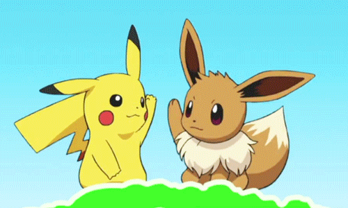 high five pokemon GIF by Cheezburger