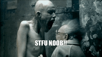 calsorrows #stfu #noob GIF