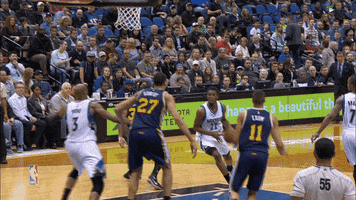 minnesota timberwolves dunk GIF by NBA