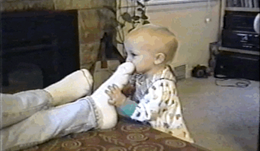 Disgusted Feet GIF by AFV Babies - Find & Share on GIPHY
