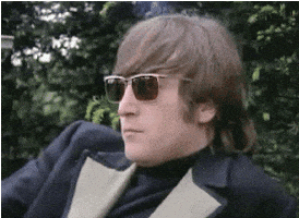 The Beatles Sunglasses GIF by Bustle