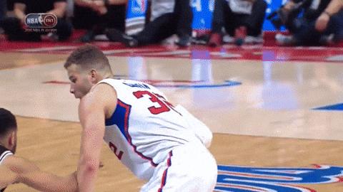 Image result for blake griffin insane dunk gif"