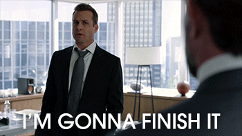 harvey specter finish GIF by Suits