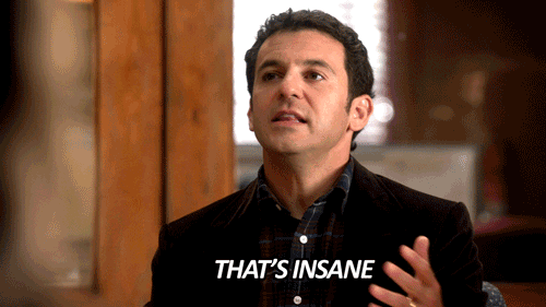 Insane Fred Savage GIF by The Grinder - Find & Share on GIPHY