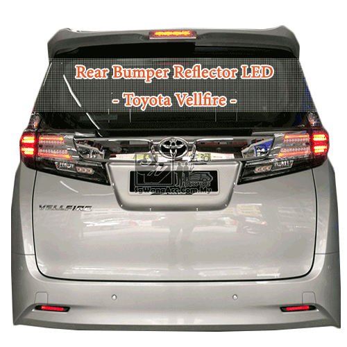 sgwangacc toyotavellfire sgwangacc. sungaiwangautoaccessories ledbumperreflector GIF