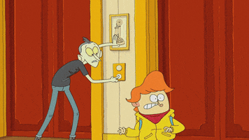 nervous welcome to the wayne GIF by Nickelodeon