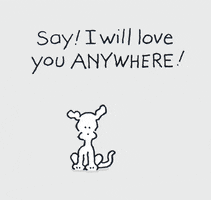 i love you GIF by Chippy the dog